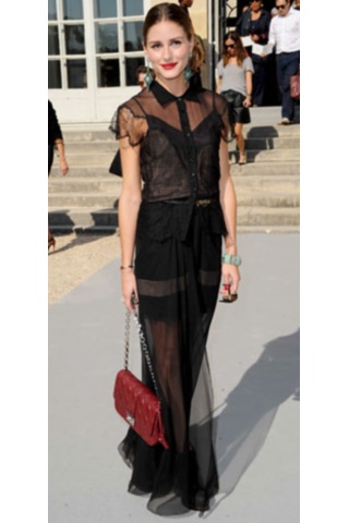 H Olivia Palermo φοράει Christian Dior