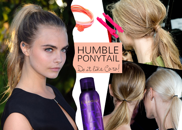 Humble ponytail! Τι πρέπει να ξέρεις για το πιο hot χτένισμα τώρα που έκανε κι η Cara!