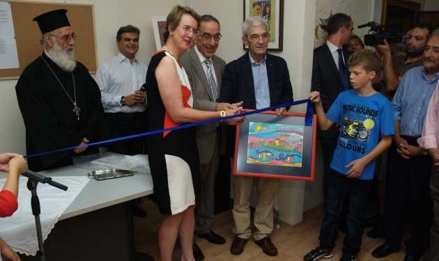 O Δήμαρχος Θεσσαλονίκης, Γ. Μπουτάρης, εγκαινίασε το νέο πρόγραμμα των Παιδικών Χωριών SOS