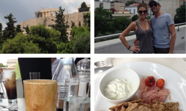 Μ. Μενούνος: Οι προσωπικές της φωτογραφίες από το ταξίδι της στην Ελλάδα!