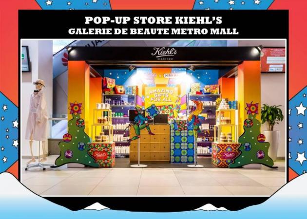 Ανοιξε το πρώτο pop up store της Kiehl’s στην Αθήνα για τα Χριστούγεννα!