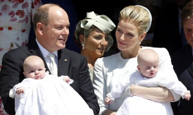 Πρίγκιπας Αλβέρτος – Charlene: Βάφτισαν τα δίδυμα στον Καθεδρικό Ναό του Μονακό! Φωτογραφίες