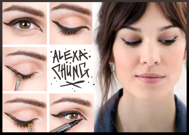 Πώς να κάνεις το γατίσιο μάτι της Alexa Chung!