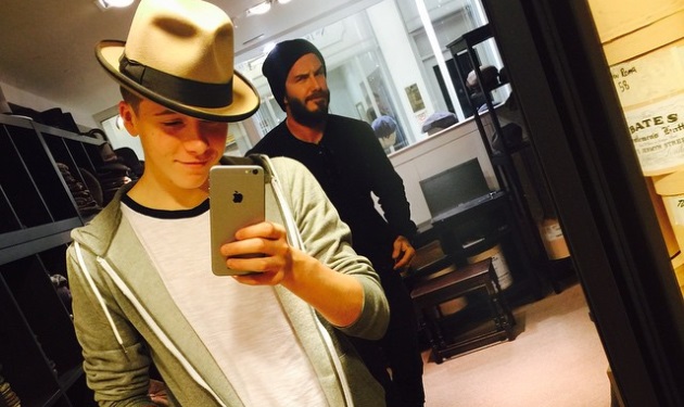 Ο David Beckham… ντροπιάζει τον 16χρονο γιο του στο instagram