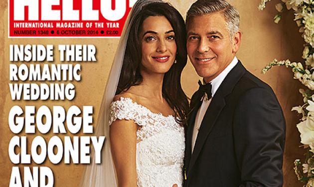 George Clooney – Amal Alamuddin: Οι πρώτες φωτογραφίες από τον παραμυθένιο γάμο τους!