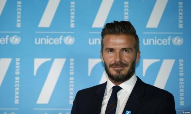 David Beckham: Εγκαινίασε μαζί με τη Unicef το Ταμείο “7”, για να βοηθήσει τα πιο ευάλωτα παιδιά ολόκληρου του κόσμου