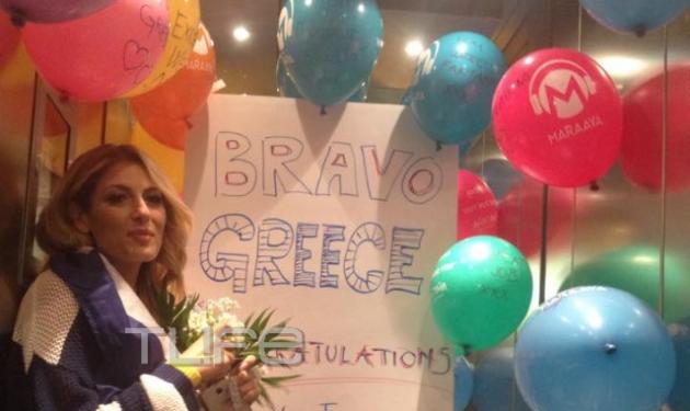 Eurovision 2015 – Ημιτελικός: Η πρόκριση της Μαρίας Έλενας Κυριάκου και η έκπληξη που την περίμενε!