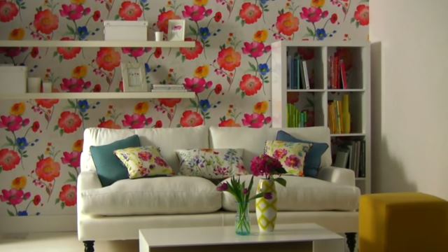 Διακόσμησε με floral το σαλόνι σου σε 60 δευτερόλεπτα!