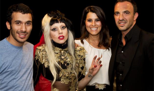 Ο Νίκος Αλιάγας συνάντησε την φίλη του… Lady Gaga!