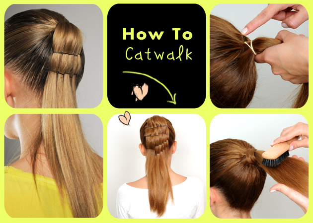 Πώς να κάνεις ένα διαφορετικό ponytail με τσιμπιδάκια!