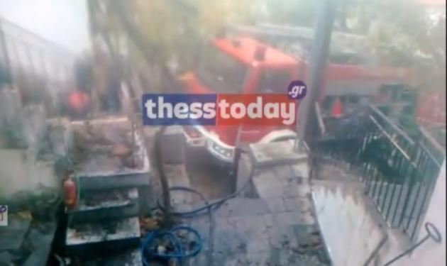 Βίντεο μέσα από το σπίτι που κάηκαν τα τρία αδερφάκια στην Καβάλα