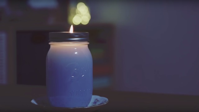 Φτιάξε το δικό σου κερί σε βάζο!