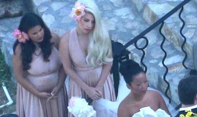 Lady Gaga: Έγινε παράνυμφος στο γάμο της καλύτερης της φίλης της!