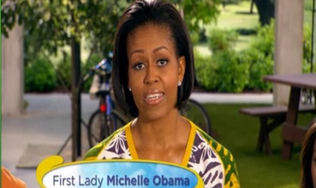 Η Michelle Obama κάνει μαθήματα διατροφής στα παιδιά!