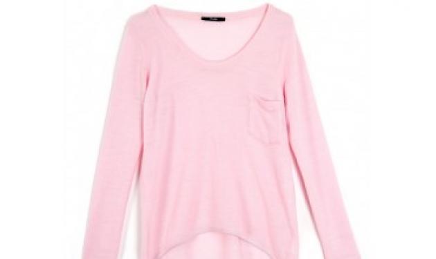 Κάνε δική σου αυτή την πλεκτή ροζ μπλούζα με ένα κλικ!