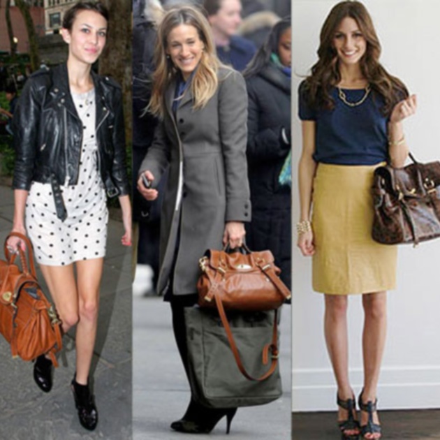 Oι Celebrities κρατάνε την τσάντα ‘Alexa’ της Mulberry