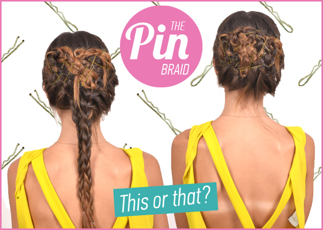 Pin braids: πώς να κάνεις την πλεξίδα σου πιο ενδιαφέρουσα και να την αλλάξεις την επόμενη μέρα!