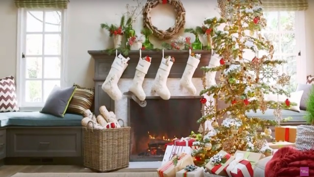 Ιδέες για να διακοσμήσεις χριστουγεννιάτικα το σαλόνι σου!