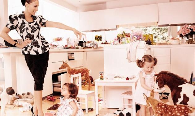 Η S.J.Parker ποζάρει με τις δίδυμες κόρες της για τη Vogue!