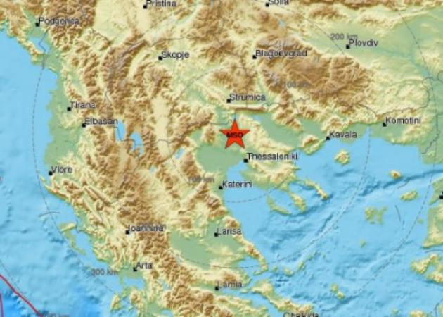 Μεγάλος σεισμός στο Κιλκίς – Κουνήθηκε η Θεσσαλονίκη