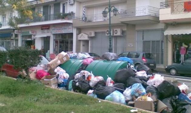 Συνεχίζεται η κινητοποίηση των ΟΤΑ. Θα γεμίσει η πόλη σκουπίδια!
