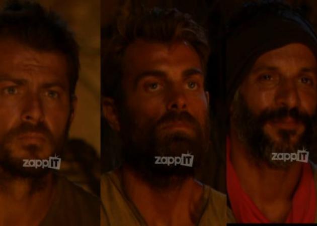 Survivor: Υποψήφιοι προς αποχώρηση Γιώργος Αγγελόπουλος, Στέλιος Χανταμπάκης και Γιώργος Χρανιώτης!