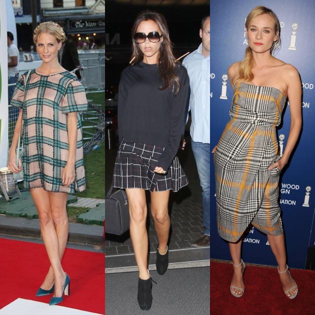 Οι celebrities  επιλέγουν tartan!