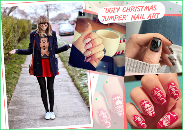 Ugly Christmas Jumper! Το νέο nail trend στα νύχια που πρέπει να κάνεις από τώρα!