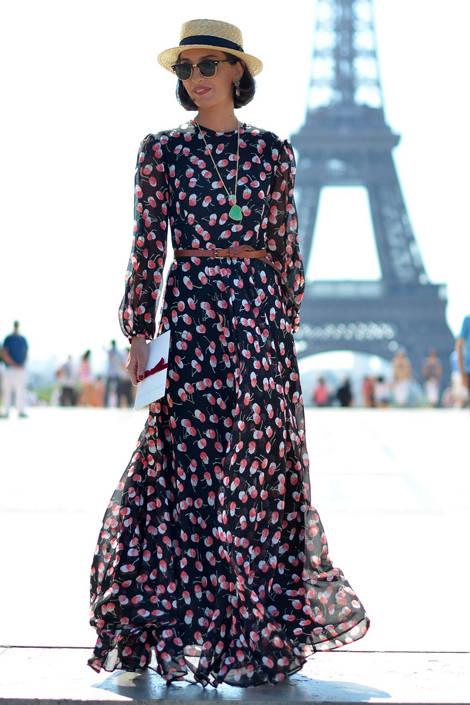 Παρίσι με maxi φόρεμα