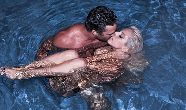 Η Lagy Gaga γυμνή στην πισίνα μαζί με τον σύντροφό της  Taylor Kinney!