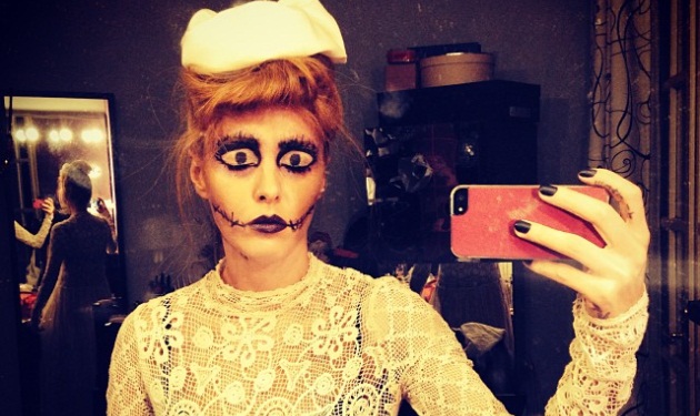 H Τάμτα γιόρτασε το Halloween με αυτό το απίστευτο make up που έκανε μόνη της!