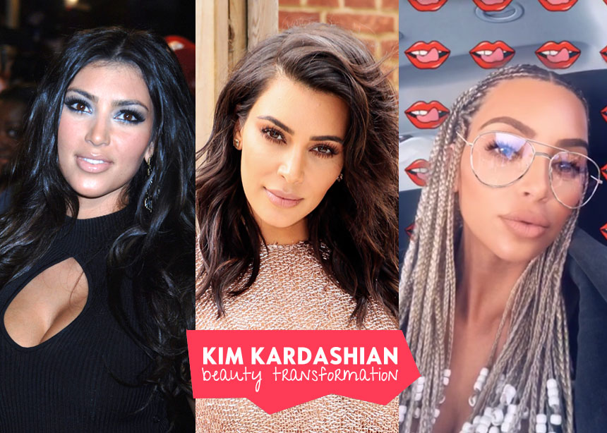 Η απίστευτη μεταμόρφωση της Kim Kardashian μέσα από 33 photo!