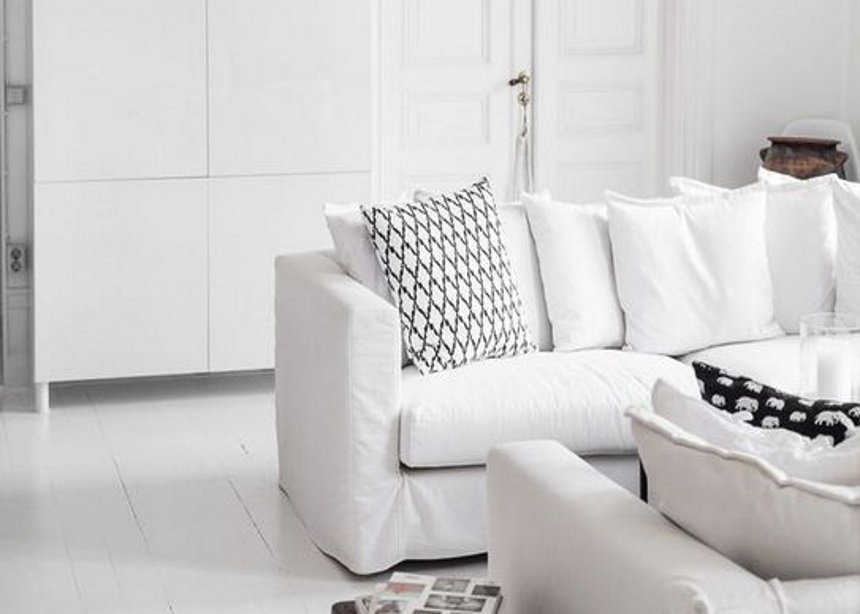 Διακοσμώντας με λευκό χρώμα: Πέντε τρόποι να δώσεις περισσότερο στυλ στο ολόλευκο σπίτι σου