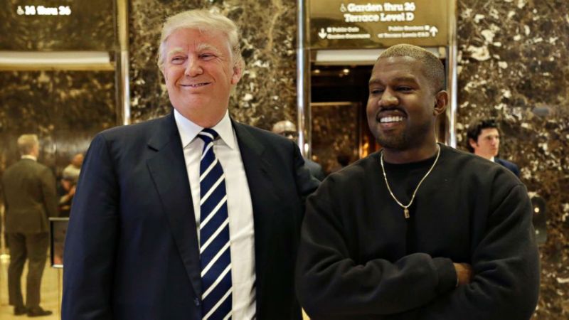 Γιατί ο Kanye West δηλώνει την αγάπη του για τον Donald Trump;