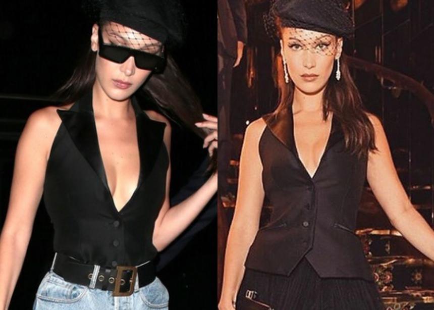 Η Bella Hadid φόρεσε το ίδιο τοπ με δύο διαφορετικούς τρόπους! Ψήφισε τον καλύτερο συνδυασμό