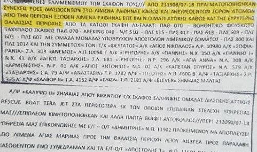 Οργή! Ήξεραν για νεκρούς από τις επτά το απόγευμα – Το σήμα του Λιμενικού που καίει