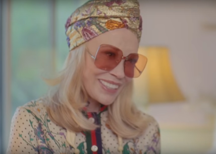Η Faye Dunaway πρωταγωνιστεί στη νέα καμπάνια του Gucci