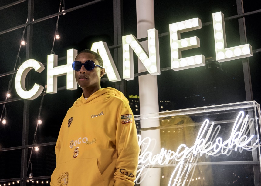 Ο Pharrell Williams υπογράφει μία capsule συλλογή για την Chanel!