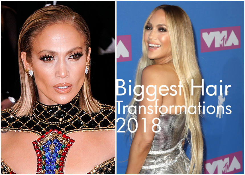 Οι μεγαλύτερες αλλαγές που έκαναν οι διάσημες στα μαλλιά τους το 2018!
