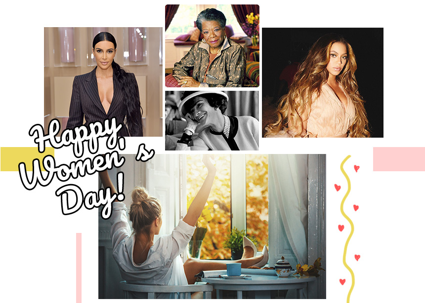 Ημέρα της Γυναίκας: Ατάκες διάσημων γυναικών για την απαραίτητη έμπνευση!