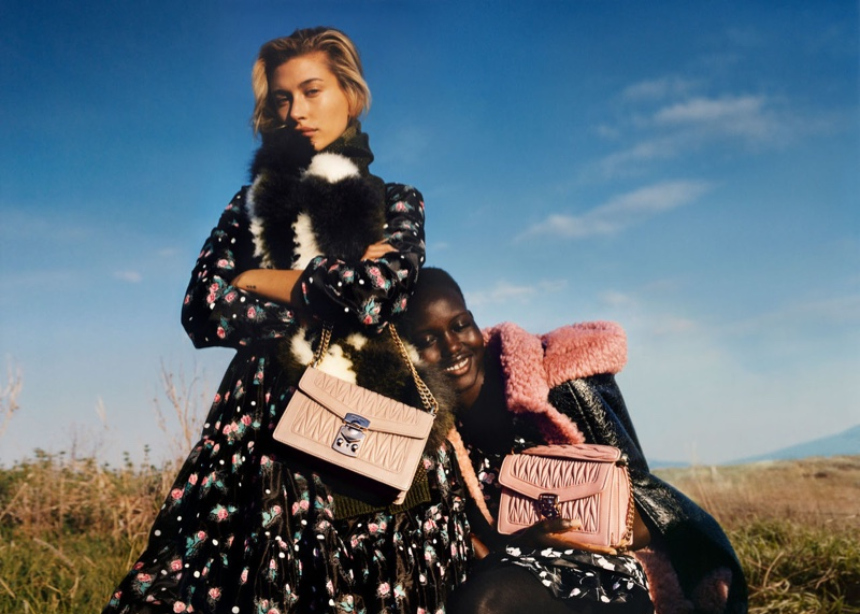 H Hailey Baldwin στην νέα Fall campaign της Miu Miu