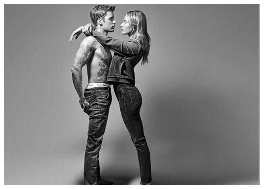 Η Hailey και ο Justin Bieber ποζάρουν μαζί για την νέα campaign του Calvin Klein