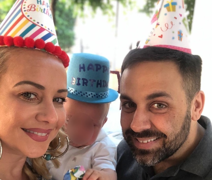 Γιώργος Γιαννιάς – Ελευθερία Παντελιδάκη: Γιόρτασαν τα πρώτα γενέθλια του γιου τους! [pics]