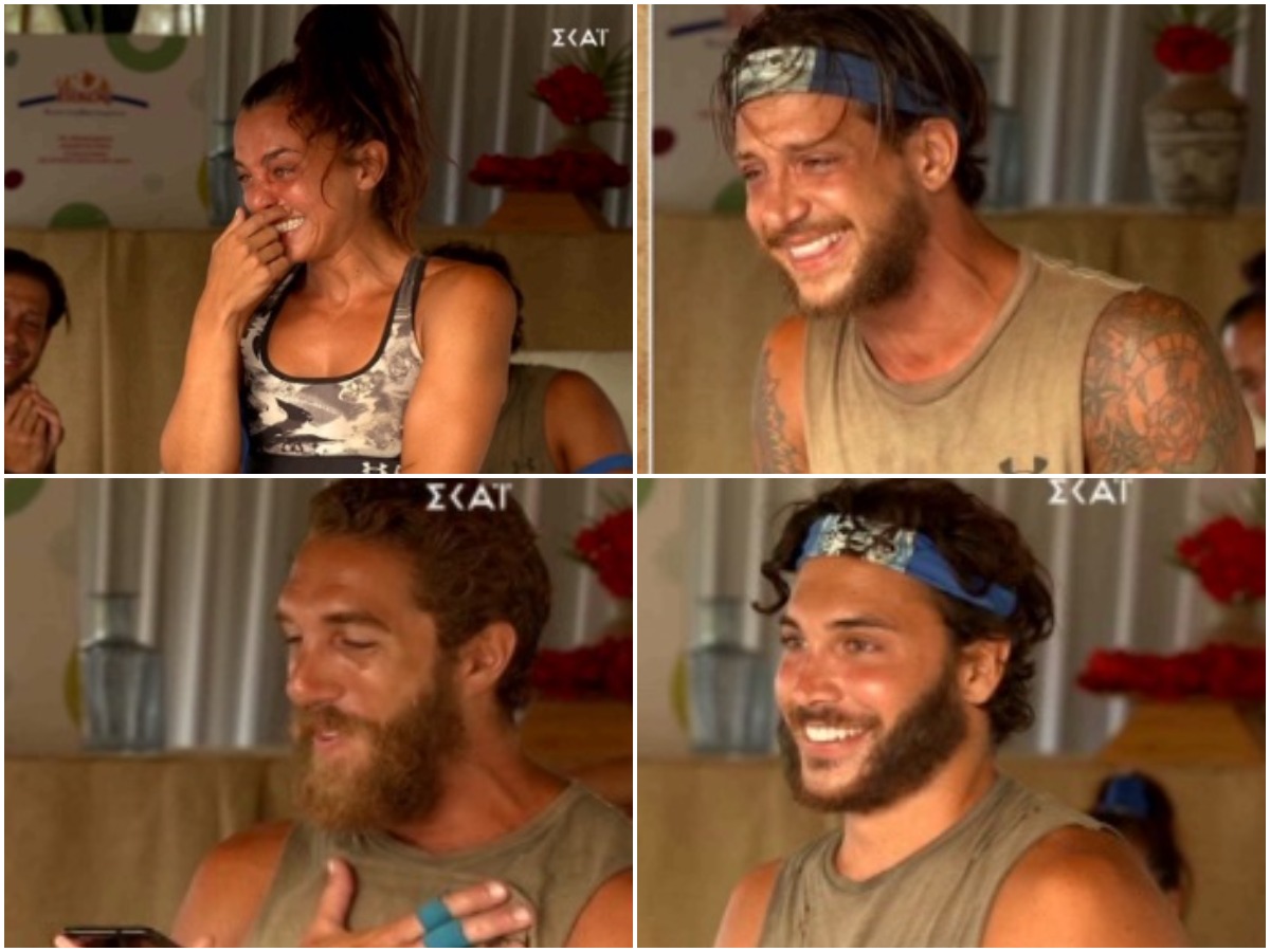 Survivor: Δάκρυα χαράς και συγκίνησης για τους μπλε στο έπαθλο επικοινωνίας