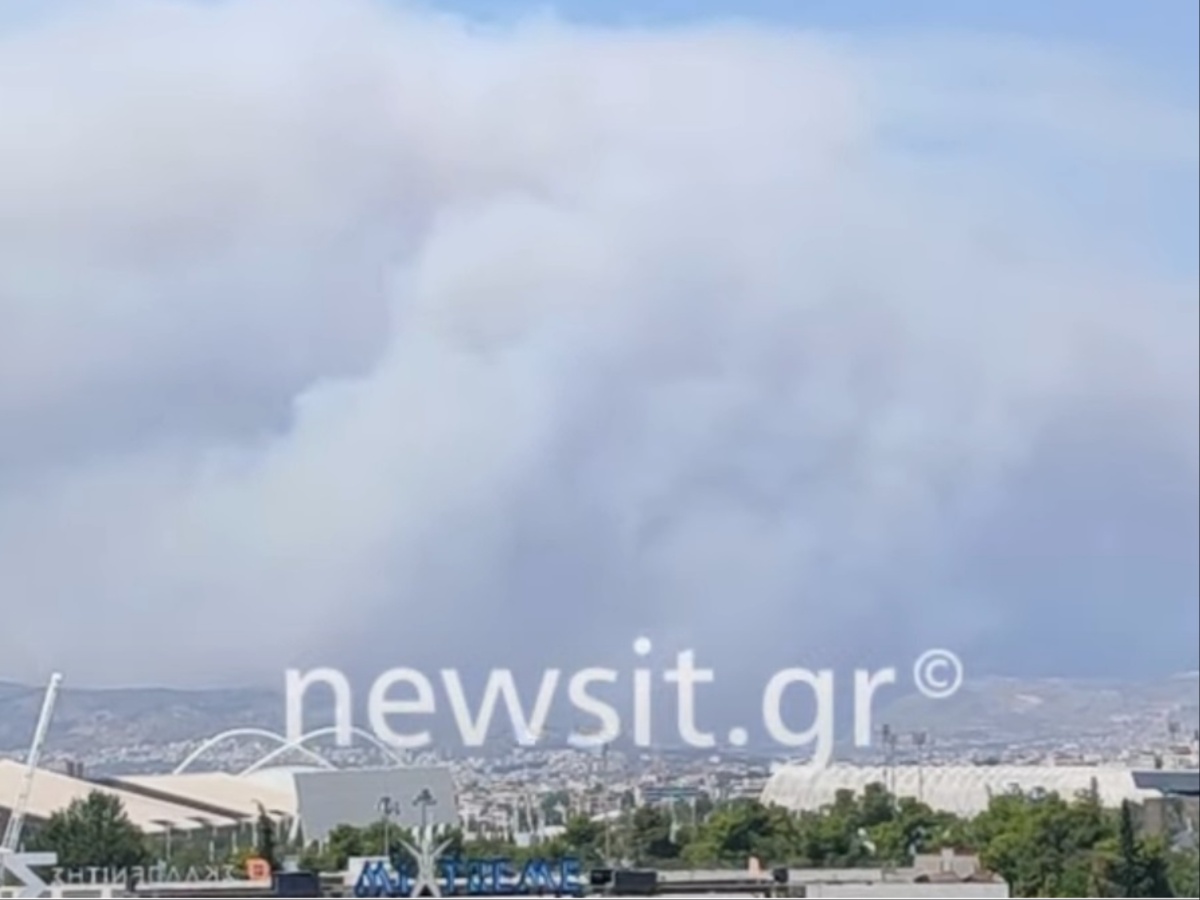 Φωτιά στον Ασπρόπυργο: «Πνίγεται» στους πυκνούς καπνούς! Μεγάλο πέπλο ορατό από την Κηφισίας