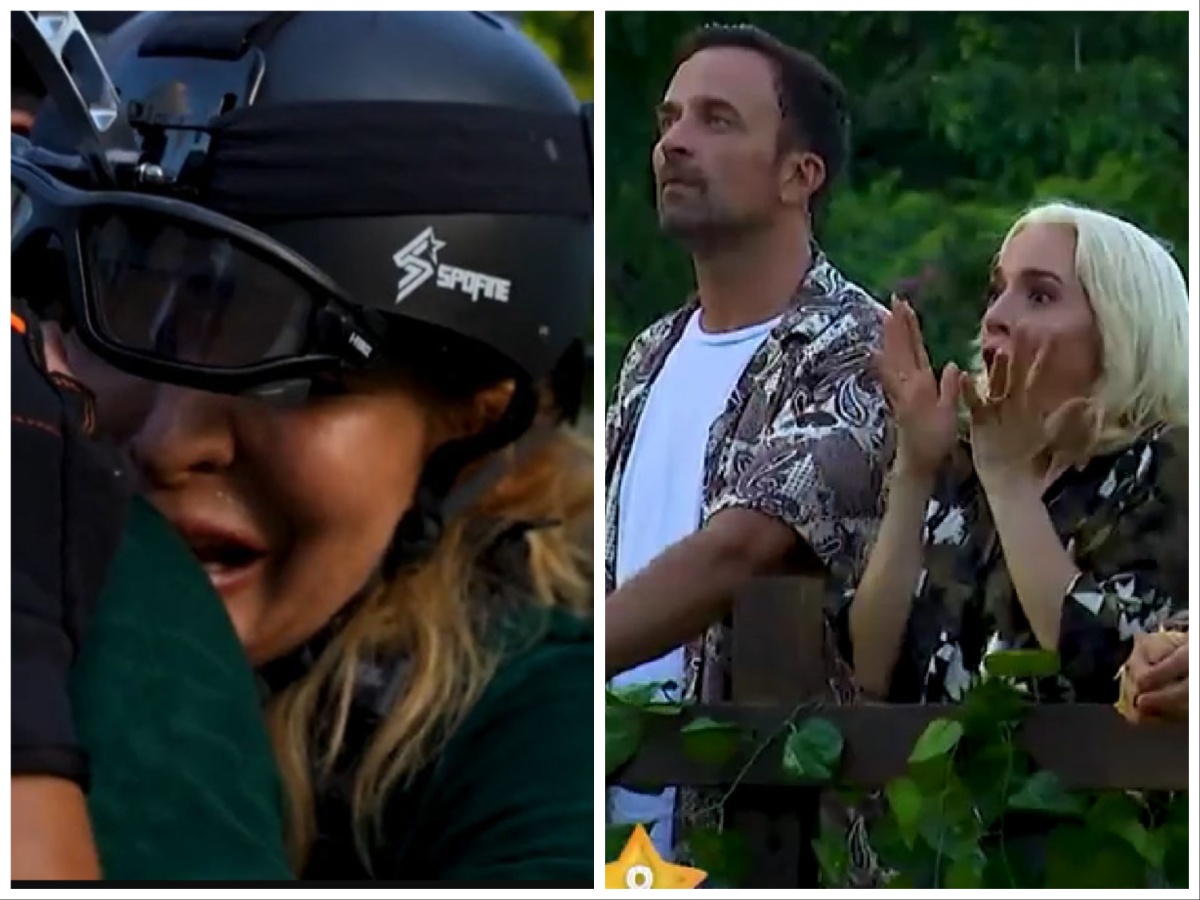 I’m a Celebrity get me out of here: Τρόμος στον αέρα για Αγγελική Ηλιάδη και Μαρία Καλάβρια – «Θα πέσω»