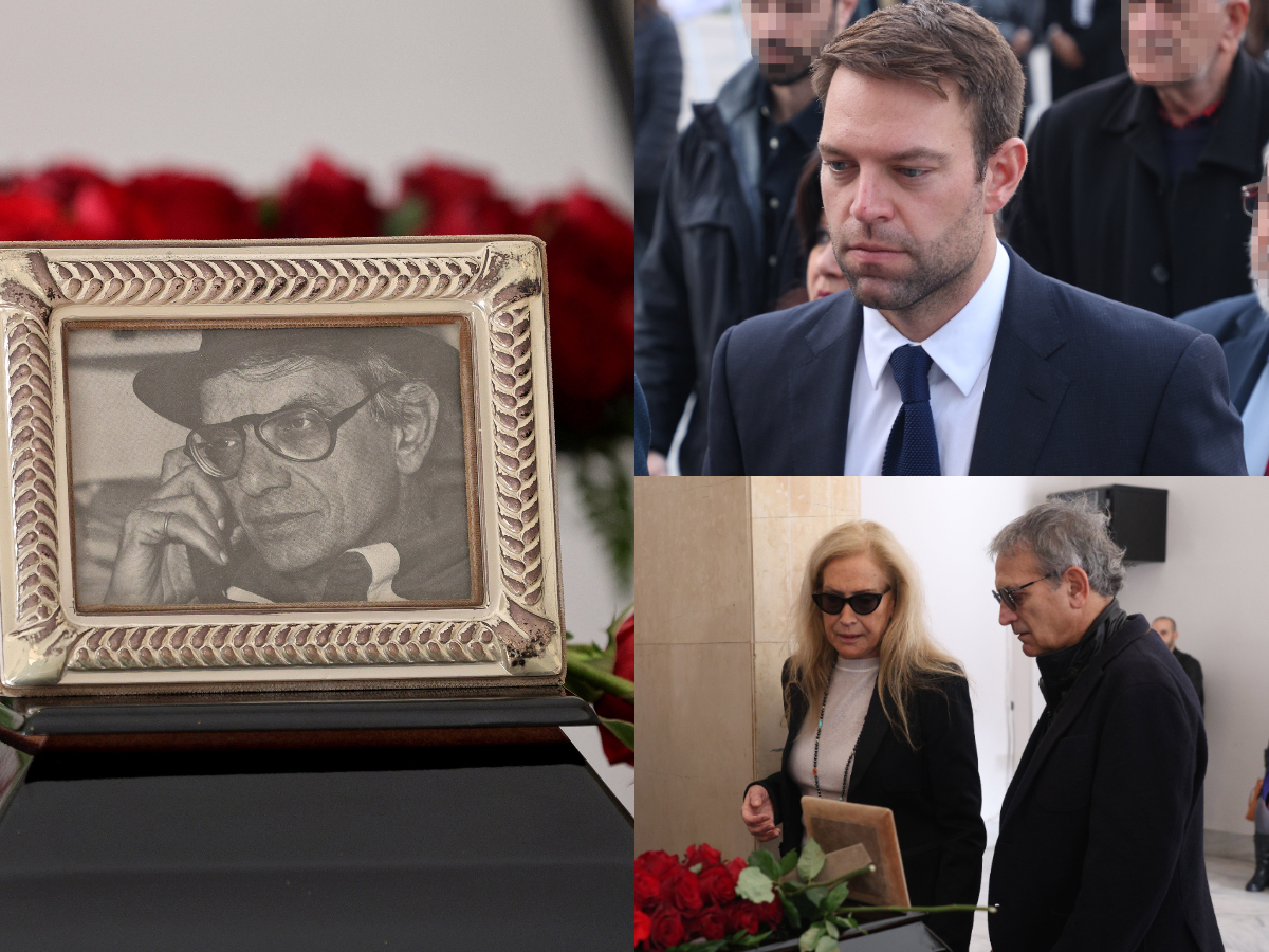 Βασίλης Βασιλικός: Θλίψη στην κηδεία του σπουδαίου συγγραφέα – Συγκινημένος ο Στέφανος Κασσελάκης