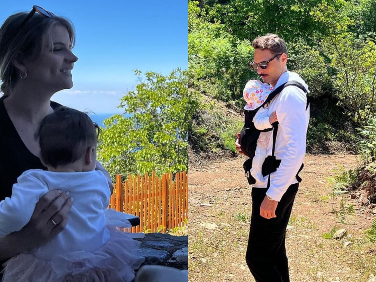 Δανάη Μιχαλάκη – Γιώργος Παπαγεωργίου: Το πρώτο Πάσχα αγκαλιά με την κόρη τους – Φωτογραφίες