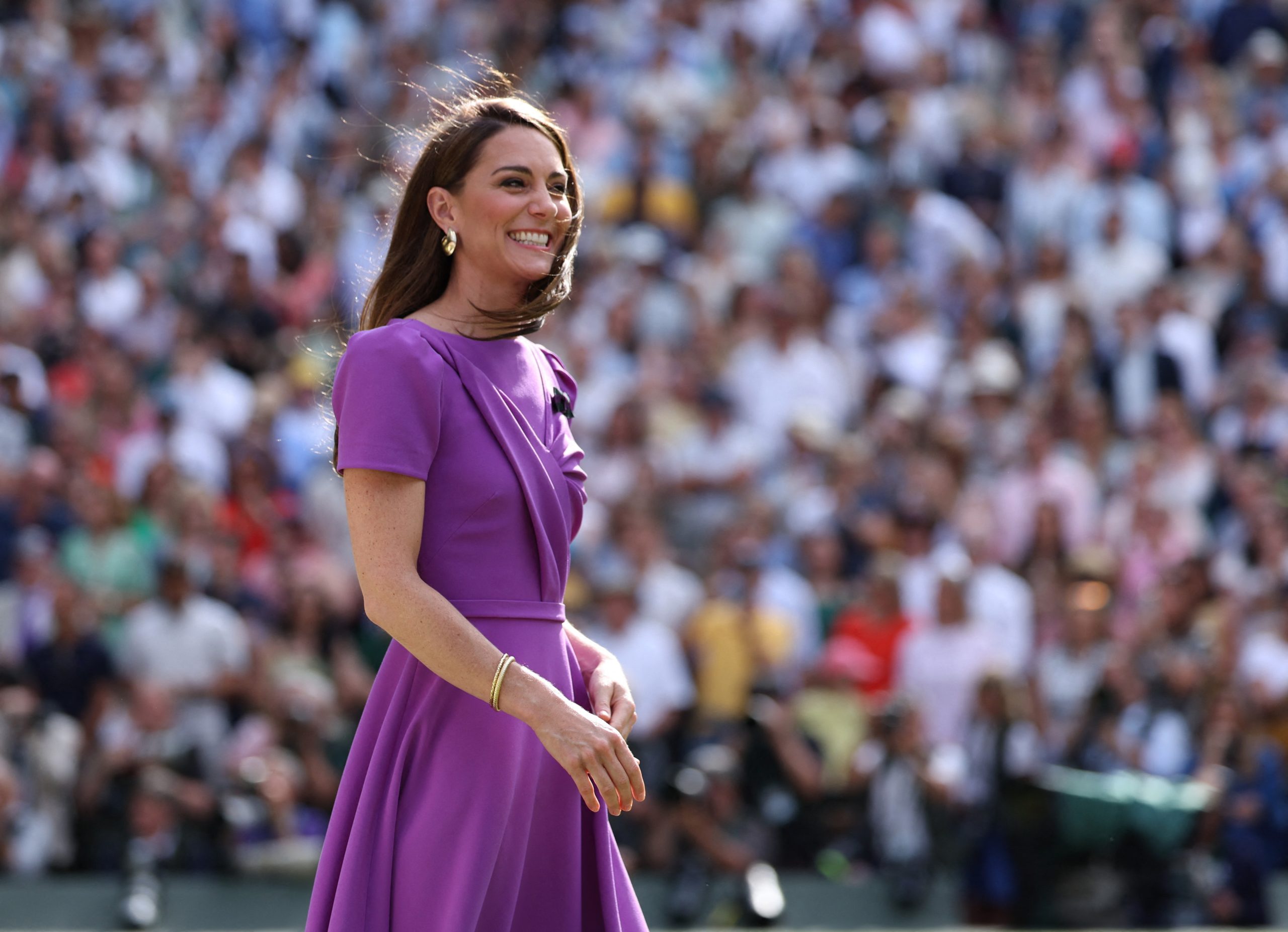 Kate Middleton: Εμφανίστηκε στον τελικό του Wimbledon “φορώντας” τo χρώμα της γαλήνης