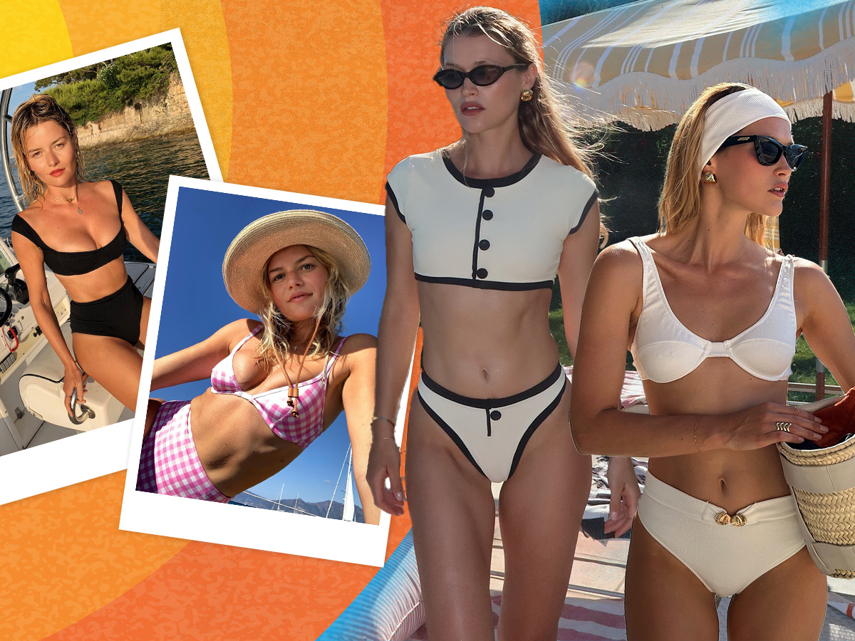 Retro bikini: Τα σχέδια που θυμίζουν pin-up girls σίγουρα ξεχωρίζουν στην παραλία!